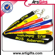 Cheap customized logo rainbow lanyards